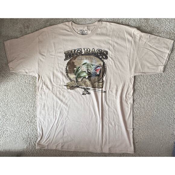 ST. JOHN'S BAY BLUE FISHING 2 TEES SHIRT TOP MENS SIZE XL NWOT Tee bundle - Picture 7 of 11